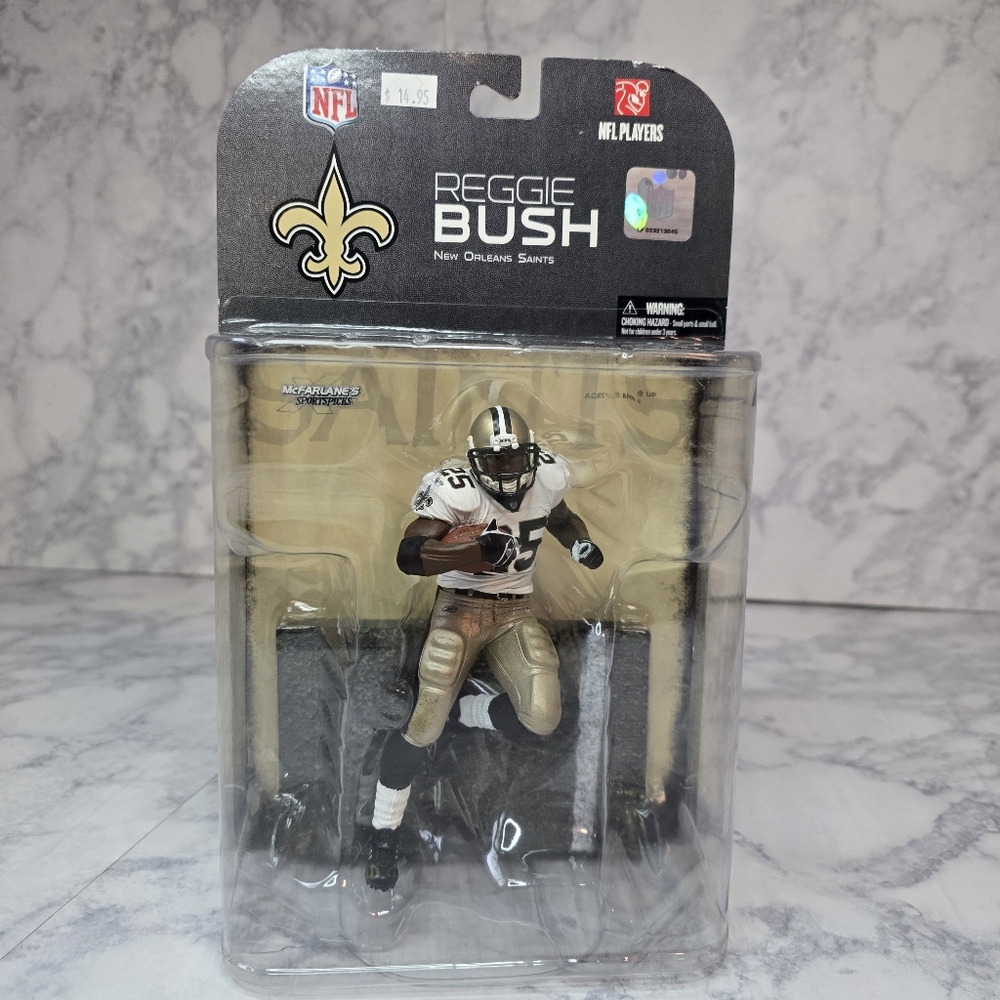 NFL Reggie Bush New Orleans Saints McFarlane Action Figure